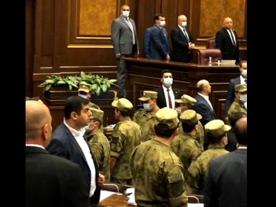 Armenia legislature brawl footage sent to Special Investigation Service