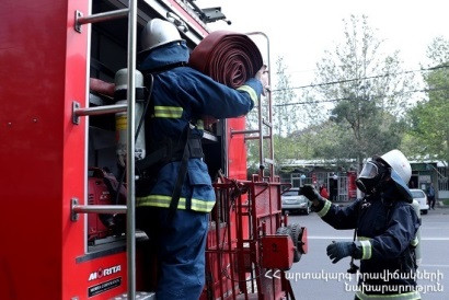 Քասախ գյուղում այրվել է ոչ բնակելի շինության տանիք. դեպքի վայր է մեկնել փրկարարական ջոկատից 4 մարտական հաշվարկ