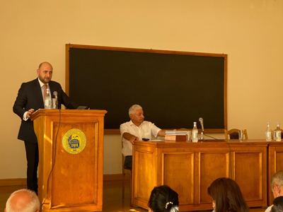 ԿԲ նախագահը հանդիպել է ԵՊՀ Տնտեսագիտության և կառավարման ֆակուլտետի ուսանողների հետ