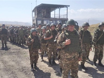 Ինչպես են անցնում զորամասերը համալրած պահեստազորայինների վարժանքները