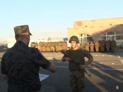 Տեղի ունեցավ ոստիկանության զորքերի մարտական հերթապահության հերթափոխը