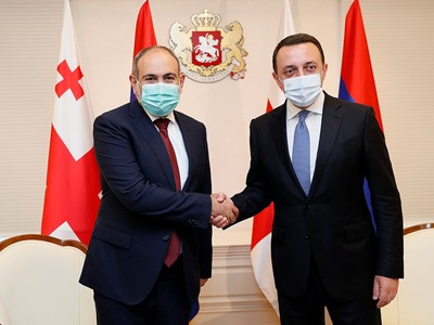 Armenian and Georgian PMs attach importance to Armenia-Georgia-Bulgaria-Greece-Iran format for cooperation