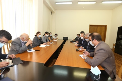 Armenia official meets with Iranian Babak Copper Company's representatives