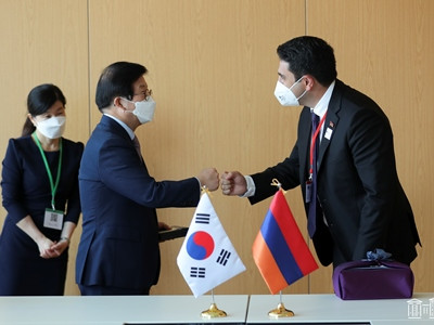 Armenia Parliament Speaker tells Korean counterpart about current stage of Karabakh conflict settlement