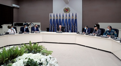 ԱԻ նախարարը ներկայացրել է իր նորանշանակ տեղակալ Կարեն Սարուխանյանին