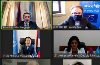 UNICEF’s Armenia program document is adopted