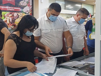 Էրեբունի վարչական շրջանի խանութներից մեկում սանիտարական պահանջները խախտվել են. ՍԱՏՄ