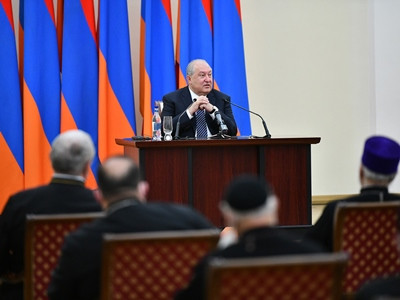 Լինելով Շուշիում, որպես Հայաստանի Հանրապետության նախագահ, ես շատ հպարտ էի. Արմեն Սարգսյան