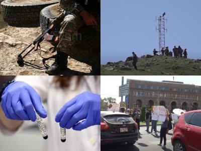 Digest: Protests being held in Yerevan, more on COVID-19 in Armenia