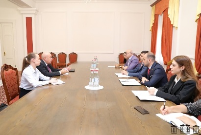 Armenia Parliament Deputy Speaker receives Russia President's Special Representative
