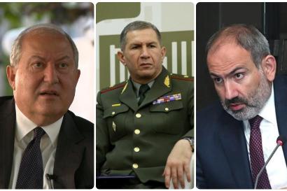 Armenia Administrative Court terminates proceedings on case of army General Staff ex-chief vs. President, PM