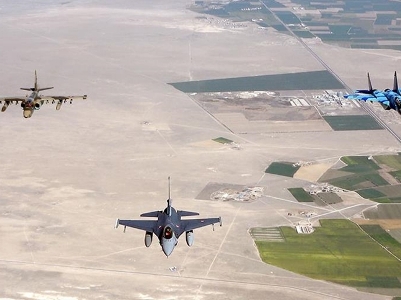 Turkey, Azerbaijan air forces holding joint military exercises