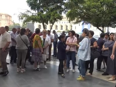 Участник акции протеста: В Арцахе снова набирает силу коррупция