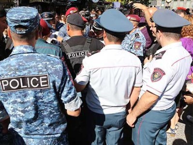 21 people detained in Yerevan protests