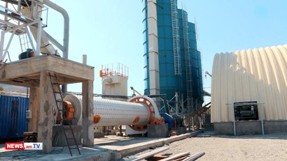 Cement plant opens in Artsakh