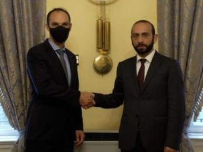 Armenian and Slovenian FMs discuss pressing regional and international issues
