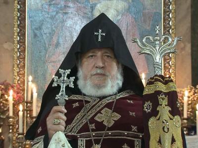 Catholicos of All Armenians: Post-war challenges cannot be resolved in conditions of internal tension, division