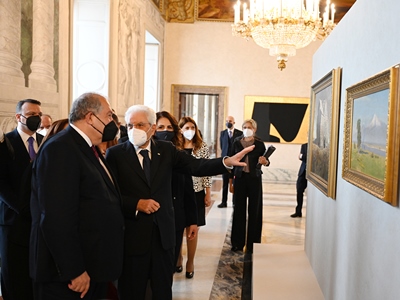 Italy's Quirinal Palace hosts exhibition featuring works of Aivazovsky, Saryan and other Armenian painters
