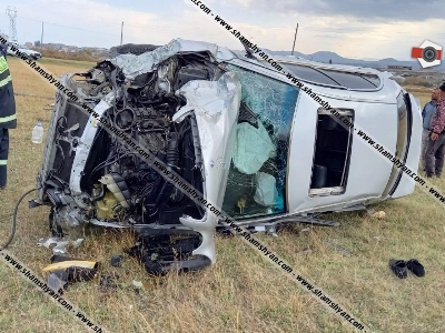 Գեղարքունիքում բախվել են Opel-ն ու Mercedes-ը. վերջինս շրջվել է և հայտնվել դաշտում, կա 3 վիրավոր