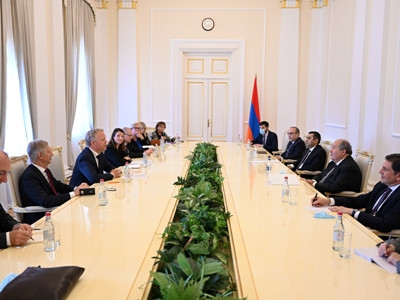 Armenia President receives of CoE Group of Rapporteurs for Democracy head Marten Ehnberg