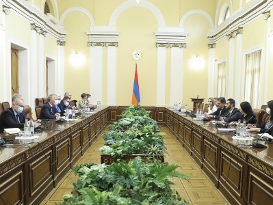 Armenia Parliament Deputy Speaker receives Council of Europe delegation