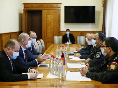 Ոստիկանապետն ընդունել է Հայաստանում Վրաստանի գործերով ժամանակավոր հավատարմատարին