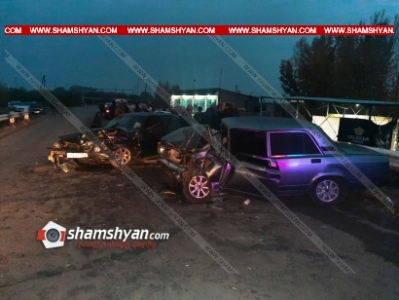 Ողբերգական ավտովթար Արարատի մարզում. բախվել են BMW-ն ու 07-ը, կա 1 զոհ. 5 վիրավորներից 2–ը երեխաներ են