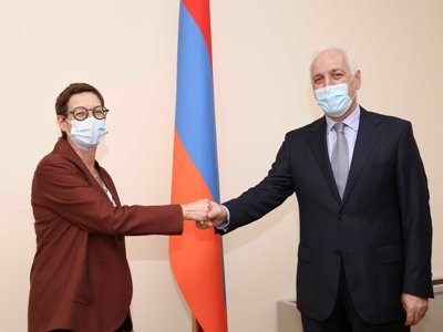 Վահագն Խաչատուրյանն ու Ֆրանսիայի դեսպանը քննարկել են բարձր տեխնոլոգիաների ոլորտում գործակցության ուղղությունները