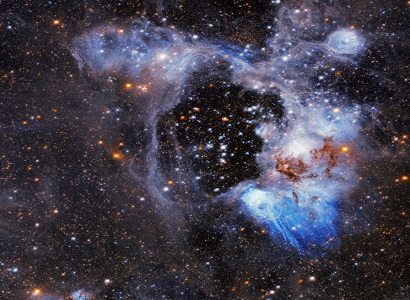 Hubble-ը լուսանկարել է «աստղային գերեզմանոցը» հարեւան գալակտիկայում