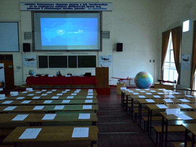 Commander of Russia peacekeepers in Artsakh participates in Geographical Dictation international education campaign