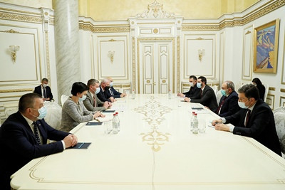 Armenia PM receives delegation led by Vice President of Lithuanian Seimas