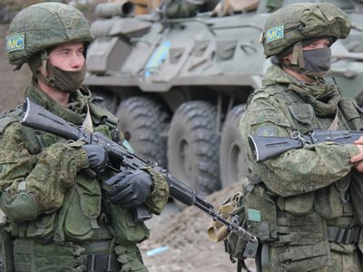 Russian peacekeepers ensure control in Nagorno-Karabakh