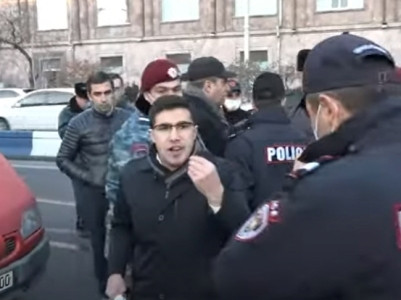 Citizens who blocked one of Yerevan avenues are apprehended