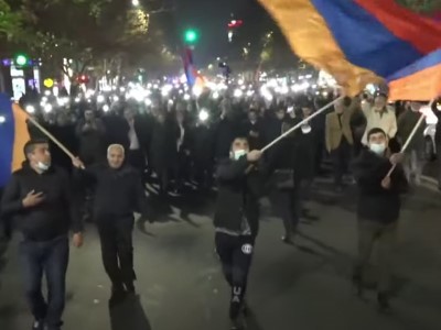 Armenia opposition movement holding march in Yerevan, calling on citizens to join
