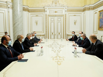Armenia PM receives representatives of Armenian Democratic Liberal Party-Ramgavar, Karabakh conflict touched upon