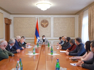President, those in charge of several NGOs discuss Artsakh programs