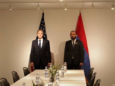 Mirzoyan and Blinken discuss settlement of Karabakh conflict