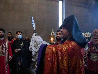 Մայր Աթոռ Սուրբ Էջմիածնում նշվեց հայոց առաջին լուսավորիչների տոնը