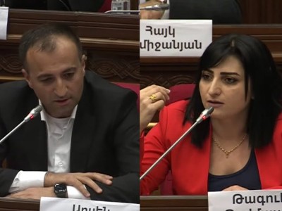 «Մի ստեք», «Ավելի լավա մեկ–մեկ հայելու մեջ նայեք». Թեժ բանավեճ՝ Արսեն Թորոսյանի և Թագուհի Թովմասյանի միջև