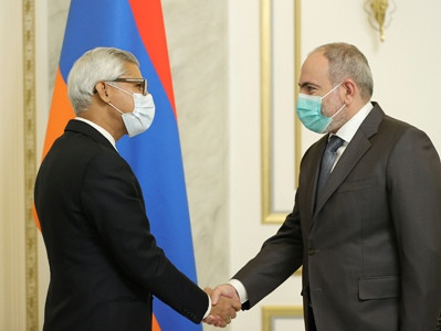 Armenia PM receives IFRC Secretary General