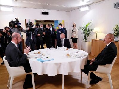 Pashinyan-Michel-Aliyev meeting kicks off in Brussels