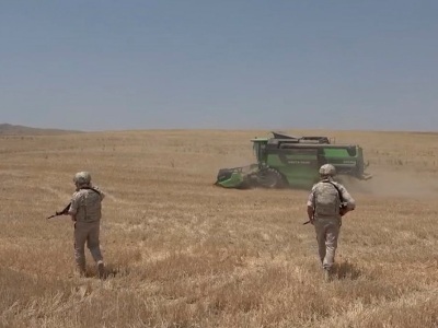 Russia peacekeepers ensure safe conduct of agricultural work in Karabakh