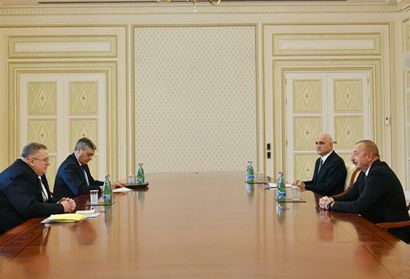 Aliyev, Overchuk discuss Armenia-Russia-Azerbaijan trilateral commission activities