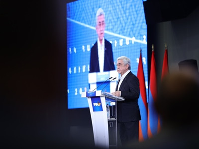 «Միայն ուժեղ, ինքնիշխան, արժանապատիվ Հայաստանը կարող է հարգանքի արժանի և վստահելի գործընկեր լինել».Սերժ Սարգսյան