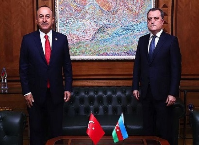 Turkey, Azerbaijan FMs discuss cooperation within ‘3+3’ format