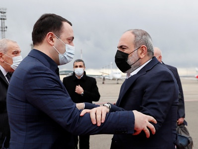 Armenia premier’s working visit to Georgia concludes