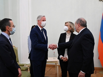 Sarkissian to Pecresse: During war we were convinced once again that France is our real friend