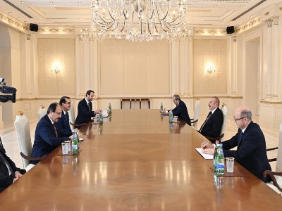 Aliyev meets with Georgian defense minister