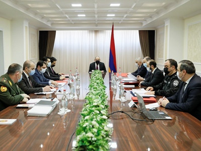 Armenia Security Council holds session