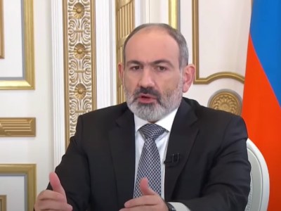 Armenia PM giving press conference